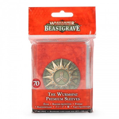 Warhammer Underworlds: Beastgrave - The Wurmspat Premium Sleeves WARHAMMER UNDERWORLDS Warhammer Underworlds: Beastgrave - The Wurmspat Premium Sleeves WARHAMMER UNDERWORLDS
