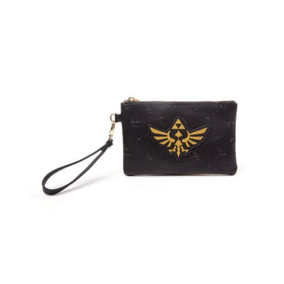 Zelda - Golden Tri-Force Logo Pouch Wallet MERCHANDISE Zelda - Golden Tri-Force Logo Pouch Wallet MERCHANDISE