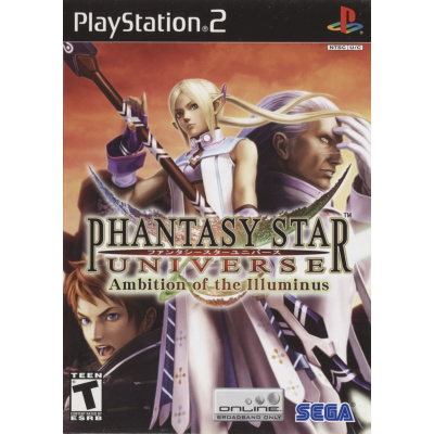 Phantasy Star Universe Ambition Of The Illuminus PS2 Phantasy Star Universe Ambition Of The Illuminus PS2