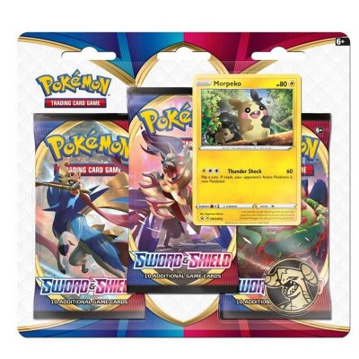 TCG Pokémon Sword & Shield Booster Packs - Morpeko POKEMON TCG Pokémon Sword & Shield Booster Packs - Morpeko POKEMON