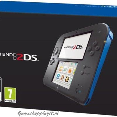 Console 2Ds Black + Blue 3DS Console 2Ds Black + Blue 3DS