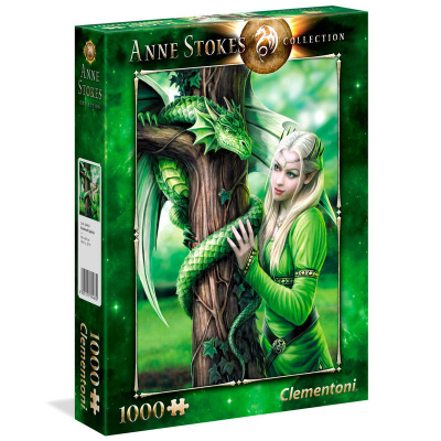 Anne Stokes Kindred Spirit Puzzle 1000pc PUZZEL Anne Stokes Kindred Spirit Puzzle 1000pc PUZZEL