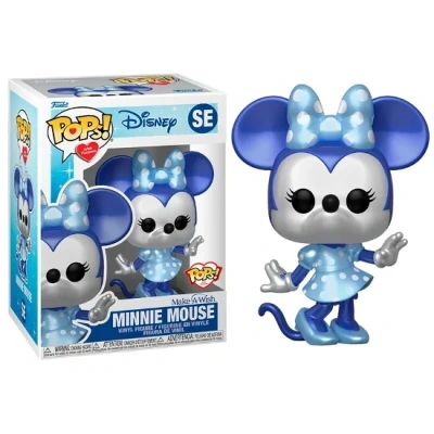 Pop! Disney: Make-A-Wish - Minnie Mouse Metallic Blue FUNKO Pop! Disney: Make-A-Wish - Minnie Mouse Metallic Blue FUNKO