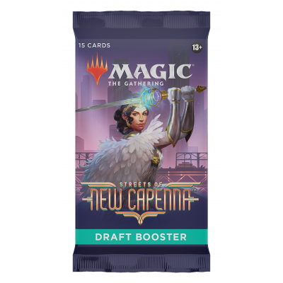TCG Magic The Gathering Streets of New Capenna Draft Booster MAGIC THE GATHERING TCG Magic The Gathering Streets of New Capenna Draft Booster MAGIC THE GATHERING