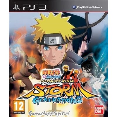 Naruto Shippuden Ultimate Ninja Storm Generations PS3 Naruto Shippuden Ultimate Ninja Storm Generations PS3