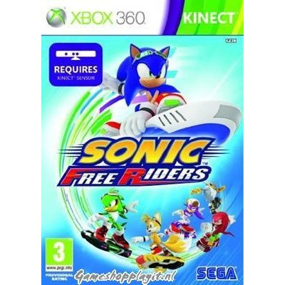Sonic Free Riders (Kinect) XBOX 360 Sonic Free Riders (Kinect) XBOX 360