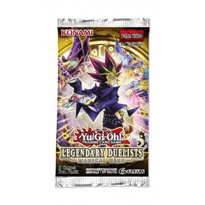 TCG Yu-Gi-Oh! Magical Hero Legendary Duelists Booster Pack YU-GI-OH TCG Yu-Gi-Oh! Magical Hero Legendary Duelists Booster Pack YU-GI-OH