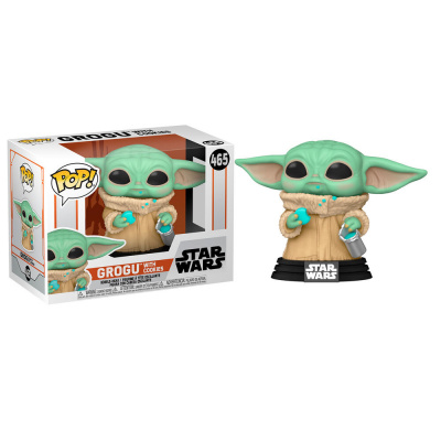 Pop! Star Wars: The Mandalorian - Grogu with Cookies FUNKO Pop! Star Wars: The Mandalorian - Grogu with Cookies FUNKO