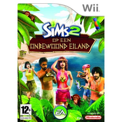De Sims 2 Op Een Onbewoond Eiland WII De Sims 2 Op Een Onbewoond Eiland WII