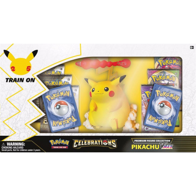 TCG Pokémon Celebrations Pikachu VMAX Figure Collection POKEMON TCG Pokémon Celebrations Pikachu VMAX Figure Collection POKEMON