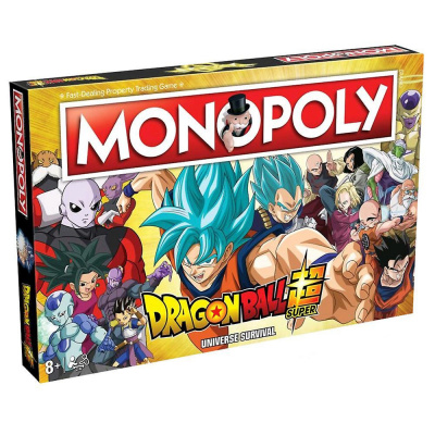 Monopoly Dragon Ball Super Edition BORDSPELLEN Monopoly Dragon Ball Super Edition BORDSPELLEN