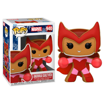 Pop! Marvel: Holiday - Gingerbread Scarlet Witch FUNKO Pop! Marvel: Holiday - Gingerbread Scarlet Witch FUNKO