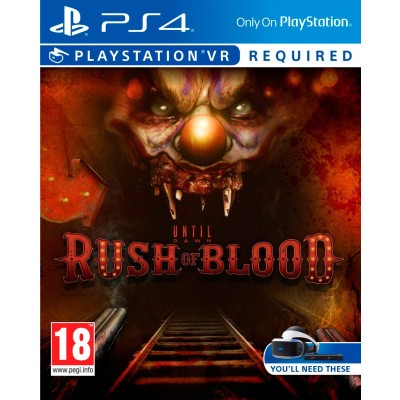 Until Dawn: Rush Of Blood (VR) PS4 Until Dawn: Rush Of Blood (VR) PS4