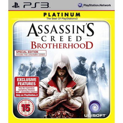 Assassin's Creed Brotherhood (Platinum) PS3 Assassin's Creed Brotherhood (Platinum) PS3