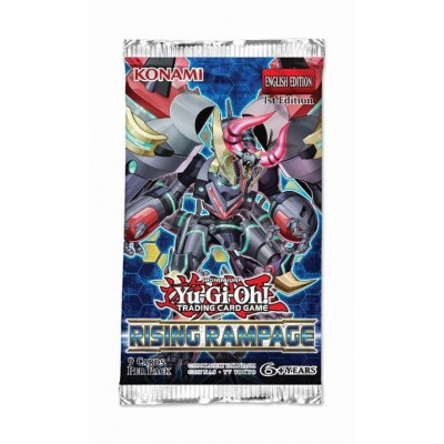 TCG Booster Pack Yu-Gi-Oh! Rising Rampage YU-GI-OH TCG Booster Pack Yu-Gi-Oh! Rising Rampage YU-GI-OH