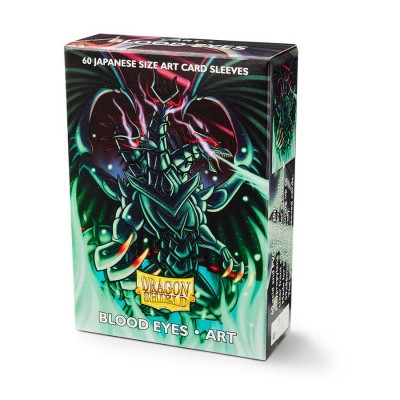 TCG Sleeves - Dragon Shield - Blood Eyes Japanese Size SLEEVES TCG Sleeves - Dragon Shield - Blood Eyes Japanese Size SLEEVES