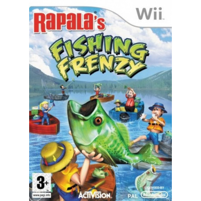 Rapala's Fishing Frenzy WII Rapala's Fishing Frenzy WII