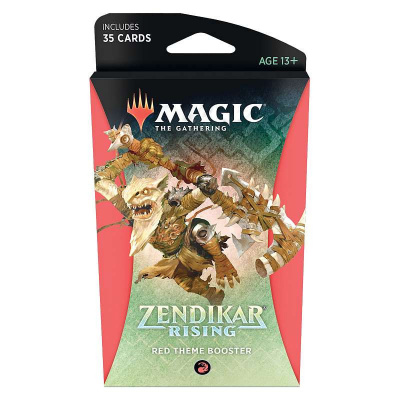 TCG Magic The Gathering Zendikar Rising Red Theme Booster MAGIC THE GATHERING TCG Magic The Gathering Zendikar Rising Red Theme Booster MAGIC THE GATHERING