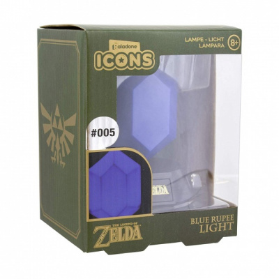 The Legend of Zelda: Blue Rupee Icon Light MERCHANDISE The Legend of Zelda: Blue Rupee Icon Light MERCHANDISE