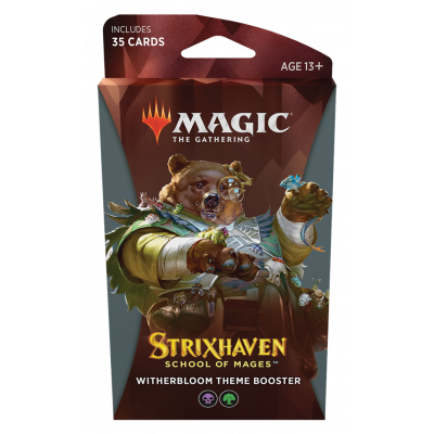 TCG Magic The Gathering Strixhaven Black Theme Booster - Witherbloom MAGIC THE GATHERING TCG Magic The Gathering Strixhaven Black Theme Booster - Witherbloom MAGIC THE GATHERING