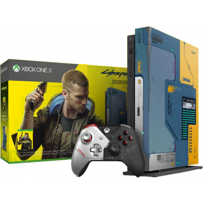 Xbox One X Console 1TB Cyberpunk 2077 Limited Edition XBOX ONE Xbox One X Console 1TB Cyberpunk 2077 Limited Edition XBOX ONE