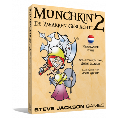 Munchkin 2 NL De Zwakken Geslacht BORDSPELLEN Munchkin 2 NL De Zwakken Geslacht BORDSPELLEN