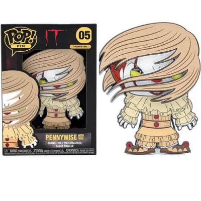 Pop! Pin: Pennywise with Wig FUNKO Pop! Pin: Pennywise with Wig FUNKO