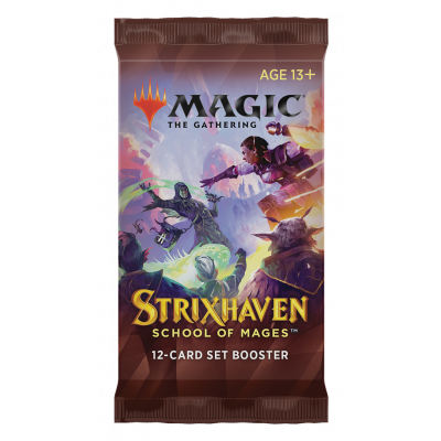 TCG Magic The Gathering Strixhaven Set Booster Pack MAGIC THE GATHERING TCG Magic The Gathering Strixhaven Set Booster Pack MAGIC THE GATHERING