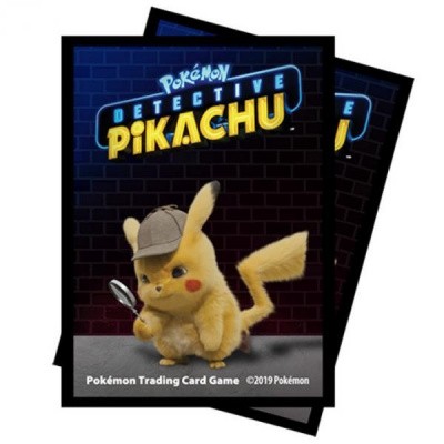 TCG Detective Pikachu Sleeves - Detective Pikachu POKEMON TCG Detective Pikachu Sleeves - Detective Pikachu POKEMON