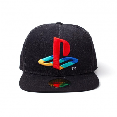 Sony PlayStation - Denim Logo Snapback MERCHANDISE Sony PlayStation - Denim Logo Snapback MERCHANDISE