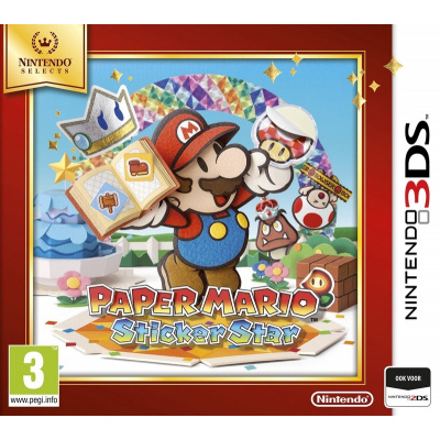 Paper Mario Sticker Star (Selects) 3DS Paper Mario Sticker Star (Selects) 3DS