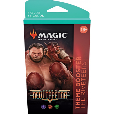 TCG Magic The Gathering Streets of New Capenna Theme Booster - Riveteers MAGIC THE GATHERING TCG Magic The Gathering Streets of New Capenna Theme Booster - Riveteers MAGIC THE GATHERING