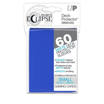 TCG Sleeves Pro-Matte Eclipse - Pacific Blue (60 Sleeves) (Small Size) SLEEVES TCG Sleeves Pro-Matte Eclipse - Pacific Blue (60 Sleeves) (Small Size) SLEEVES