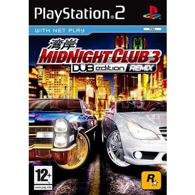 Midnight Club 3: Dub Edition Remix PS2 Midnight Club 3: Dub Edition Remix PS2