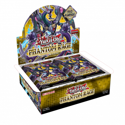 TCG Yu-Gi-Oh! Phantom Rage Booster Box YU-GI-OH TCG Yu-Gi-Oh! Phantom Rage Booster Box YU-GI-OH