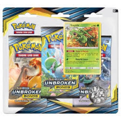 TCG Booster Packs Pokemon Sun & Moon Unbroken Bonds - Sceptile POKEMON TCG Booster Packs Pokemon Sun & Moon Unbroken Bonds - Sceptile POKEMON