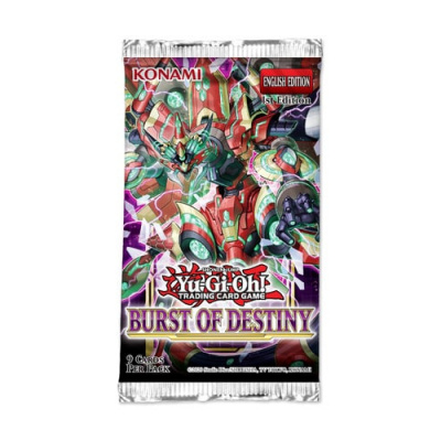 TCG Yu-Gi-Oh! Burst of Destiny Booster Pack YU-GI-OH TCG Yu-Gi-Oh! Burst of Destiny Booster Pack YU-GI-OH