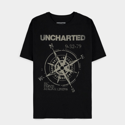 Uncharted - Men's Short Sleeved T-shirt - XL Uncharted - Men's Short Sleeved T-shirt - XL