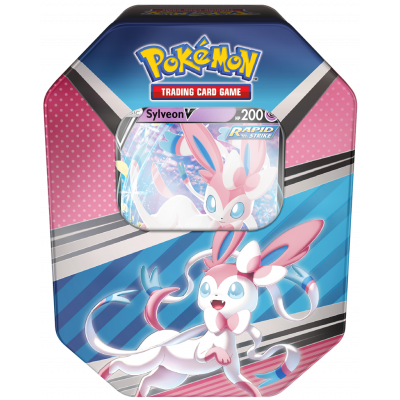 Pokémon V Heroes Spring 2022 Tin - Sylveon V POKEMON Pokémon V Heroes Spring 2022 Tin - Sylveon V POKEMON