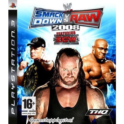 Smackdown Vs Raw 2008 PS3 Smackdown Vs Raw 2008 PS3