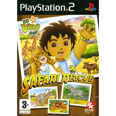 Go Diego Go! Safari Avontuur PS2 Go Diego Go! Safari Avontuur PS2