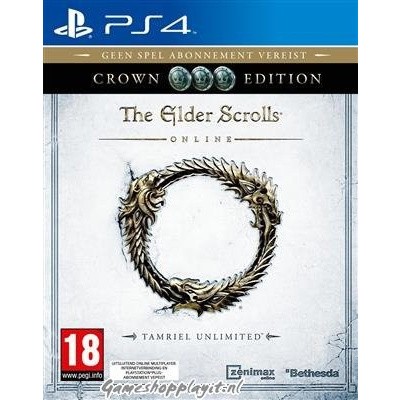 The Elder Scrolls Online Tamriel Unlimited Crown Edition PS4 The Elder Scrolls Online Tamriel Unlimited Crown Edition PS4