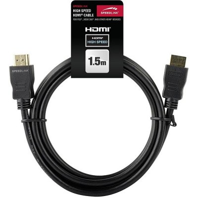 Speedlink High Speed Hdmi Cable 1.5M DIVERSEN Speedlink High Speed Hdmi Cable 1.5M DIVERSEN