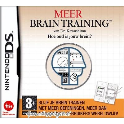 Meer Brain Training Van Dr. Kawashi NDS Meer Brain Training Van Dr. Kawashi NDS