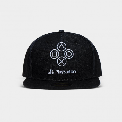 Sony PlayStation - Denim Symbols Snapback MERCHANDISE Sony PlayStation - Denim Symbols Snapback MERCHANDISE