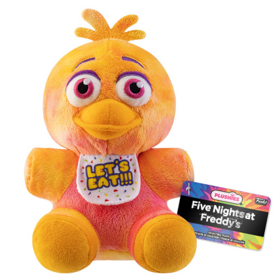 Five Nights at Freddy's: Tie Dye Chica PLUCHE Five Nights at Freddy's: Tie Dye Chica PLUCHE