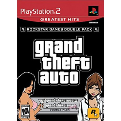 Double Pack Grand Theft Auto (Gta) III + Vice City Stories PS2 Double Pack Grand Theft Auto (Gta) III + Vice City Stories PS2
