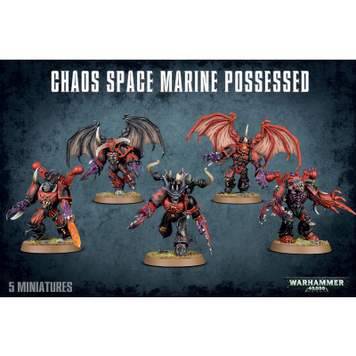 Chaos Space Marine Possessed WARHAMMER 40K Chaos Space Marine Possessed WARHAMMER 40K