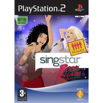 Singstar Rock Ballads + Microphones PS2 Singstar Rock Ballads + Microphones PS2
