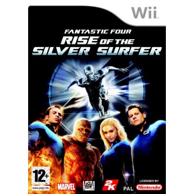 Fantastic 4 Rise Of The Silver Surfer WII Fantastic 4 Rise Of The Silver Surfer WII